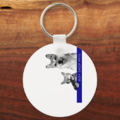ボーイショップペットディスコグラフィラウンドキーチェーン キーホルダー (正面)