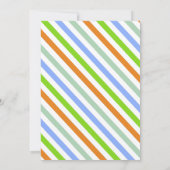 ボーイジャンプ誕生日、ジャンプトランポリン招待状 招待状 (裏面)