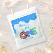 ボーイスウィートワンピンクつや消しファースト誕生日 フェイバーバッグ (クリップ留めされた状態)