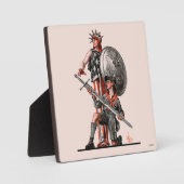 ボーイスカウトと自由 フォトプラーク (正面)