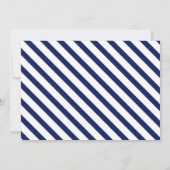 ボーイスキー誕生日テーマ招待状 招待状 (裏面)