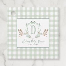 ボーイストークグリーンジンガムメッセージカード フェイバータグ