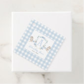 ボーイストークブルーギンガムメッセージカード フェイバータグ (インサイチュ)