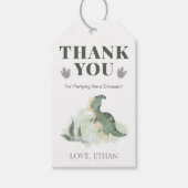 ボーイスノダーンジャングルハッピーバースデーサンキューユー ギフトタグ (正面)