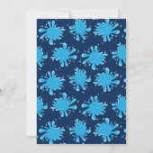 ボーイスプールパーティー9th誕生日 招待状 (裏面)