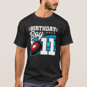 ボーイスホッケー誕生日11誕生日11歳の少年 Tシャツ (正面)