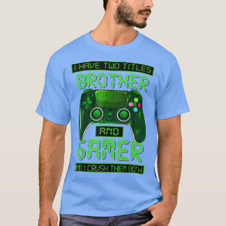 ボーイズおもしろいブラザーS用ゲーマーヴィンテージビデオゲーム Tシャツ