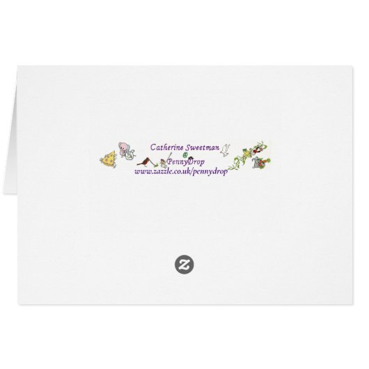 ボーイズおもしろいメッシーベッドルームブルーアートユーモア誕生日 (裏面横)