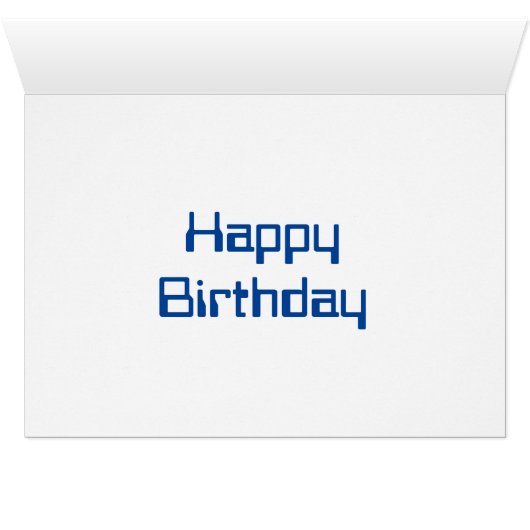 ボーイズおもしろいメッシーベッドルームブルーアートユーモア誕生日 (内部横(下))