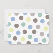 ボーイズおもちゃのおもしろいレトロトランスポート写真キッズサンキュー サンキューカード (裏面)