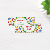 ボーイズおもちゃトランスポート誕生日パーティーDIYギフトラベル (デスク)