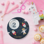 ボーイズアウタースペースバースデーパーティー紙プレート ペーパープレート (パーティー)