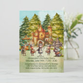 ボーイズアトランティス失ったザエンパイア誕生日招待状 招待状 (スタンド正面)