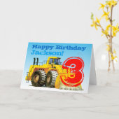 ボーイズイエローディガーカスタム3日 カード (黄色い花)