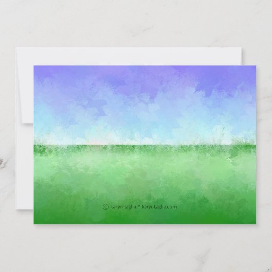 ボーイズウォータースライドパーティの招待状 招待状 (裏面)