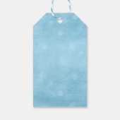 ボーイズオーバーザムーンテーマベビーシャワーラベル ギフトタグ (裏面)