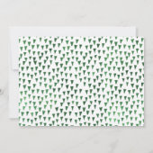 ボーイズカラフルツインワイルドワンサファリ1歳 招待状 (裏面)