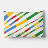 ボーイズカラフルトイズ輸送子供の誕生日パーティー アクセサリーポーチ (裏面)