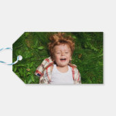 ボーイズカラフルトイズ輸送子供の誕生日パーティー ギフトタグ (裏面横)