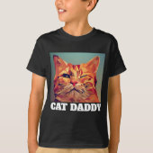 ボーイズキャットパパパパTシャツ Tシャツ (正面)