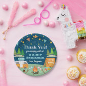ボーイズキャンプ誕生日キャンプアウトパーティー ペーパープレート (パーティー)
