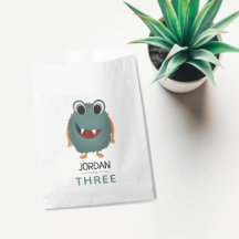 ボーイズキュートブルーモンスター子供の誕生日パーティー