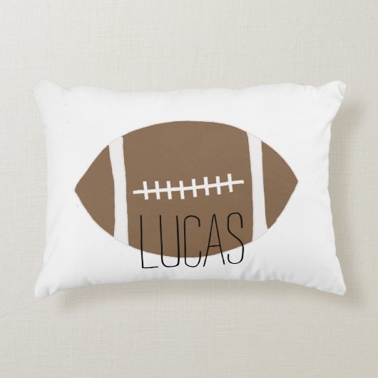 ボーイズクラシックシンプルサッカー アクセントクッション (正面)