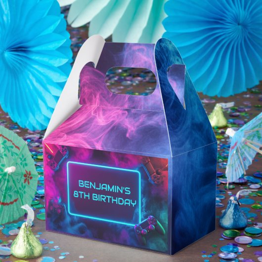 ボーイズクールゲーミングバースデーパーティー フェイバーボックス (パーティー)