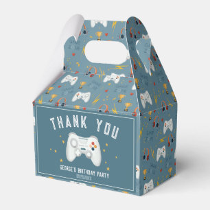 ボーイズクールブルービデオゲーム子供の誕生日 フェイバーボックス