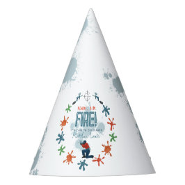 ボーイズクールペイントボールパーティー子供の誕生日 パーティーハット