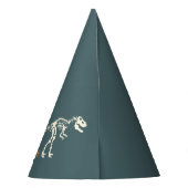 ボーイズクール恐竜ディグ子供の誕生日 パーティーハット (裏面)