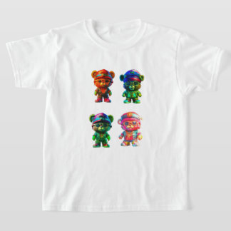 ボーイズコットンテディベアーティー Tシャツ