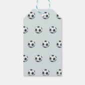 ボーイズサッカースポーツありがとう子供の誕生日好意 ギフトタグ (裏面)