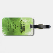 ボーイズサッカーボールスポーツバッグ ラゲッジタグ (裏面横)