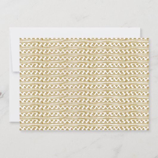 ボーイズサファリジャングルベビーシャワー招待状 招待状 (裏面)