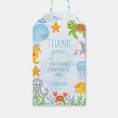 ボーイズザシーワンダーザシーファースト誕生日 ギフトタグ (正面)