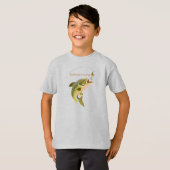 ボーイズシャツイエローストーン魚釣り Tシャツ (正面フル)
