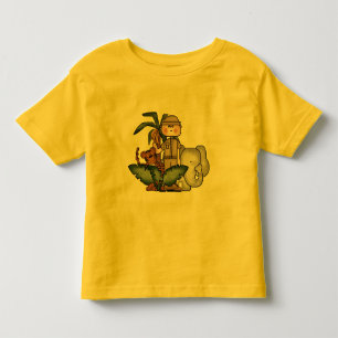 ボーイズジャングルサファリTシャツとギフト トドラーTシャツ