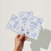 ボーイズジャングルズーサファリアニマルズ誕生日 招待状