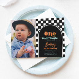 ボーイズスケートボード誕生日招待状 招待状