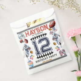 ボーイズスポーツサッカー誕生日パーティー フェイバーバッグ