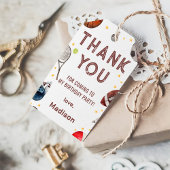 ボーイズスポーツサンキュー子供の誕生日 ギフトタグ