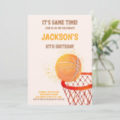 ボーイズスポーツパーティーカード 招待状 (スタンド正面)