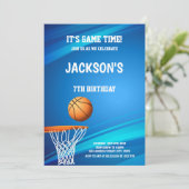 ボーイズスポーツパーティー 招待状 (スタンド正面)