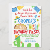 ボーイズタコ·トゥオスデー2日目の誕生日の招待 招待状 (正面)