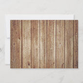 ボーイズディアー狩り誕生日招待状 招待状 (裏面)