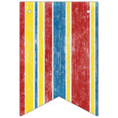 ボーイズトイズミックスメディア誕生日 バンティングフラッグ (第1の旗)