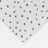 ボーイズトレンディーカウトジャングルレムール&ネームキッズ フリースブランケット (角)