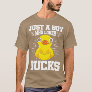 ボーイズバスアヒルあひる浴玩具用ゴムアヒル Tシャツ