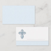 ボーイズバプティステーブルカード座席表 プレイスカード (正面/裏面)